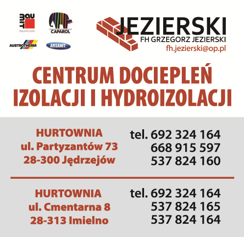 F.H. Grzegorz Jezierski Jędrzejów Centrum Dociepleń Izolacji i Hydroizolacji