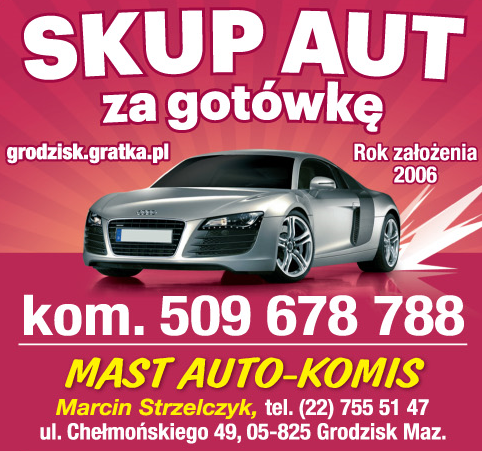 MAST AUTO- KOMIS Marcin Strzelczyk Grodzisk Maz. 