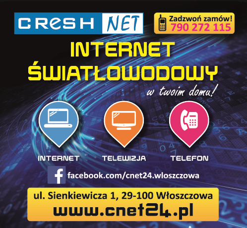 P.H.U. Cresh.NET Włoszczowa Internet / Telewizja / Telefon