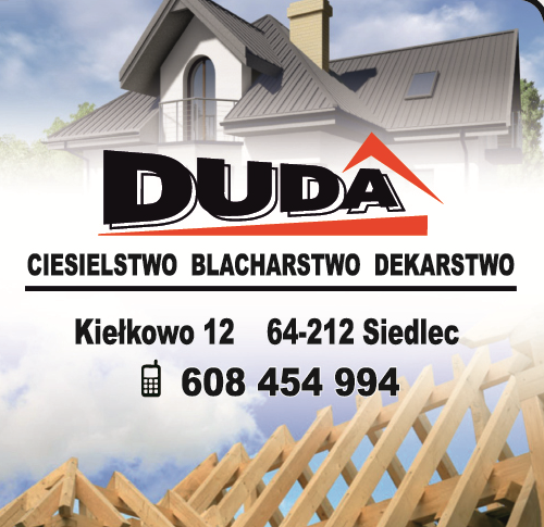 DUDA Siedlec Blacharstwo / Ciesielstwo / Dekarstwo