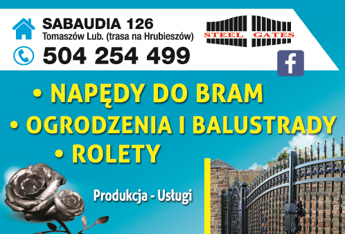 STEEL GATES Sabaudia Napędy Do Bram / Ogrodzenia i Balustrady / Rolety