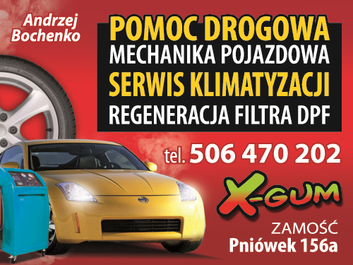 X-GUM Andrzej Bochenko Pniówek Pomoc Drogowa / Mechanika Pojazdowa / Serwis Klimatyzacji