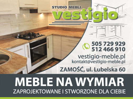 Studio Mebli VESTIGIO Zamość Meble Na Wymiar / Zaprojektowane i Stworzone Dla Ciebie