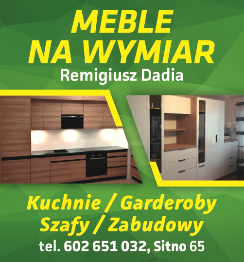 MEBLE NA WYMIAR Remigiusz Dadia Sitno Produkcja - Montaż Mebli