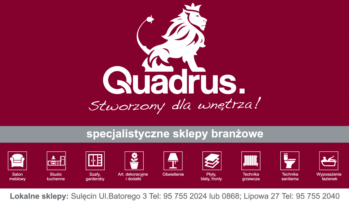 QUADRUS SALON MEBLOWY STUDIO KUCHENNE Sulęcin