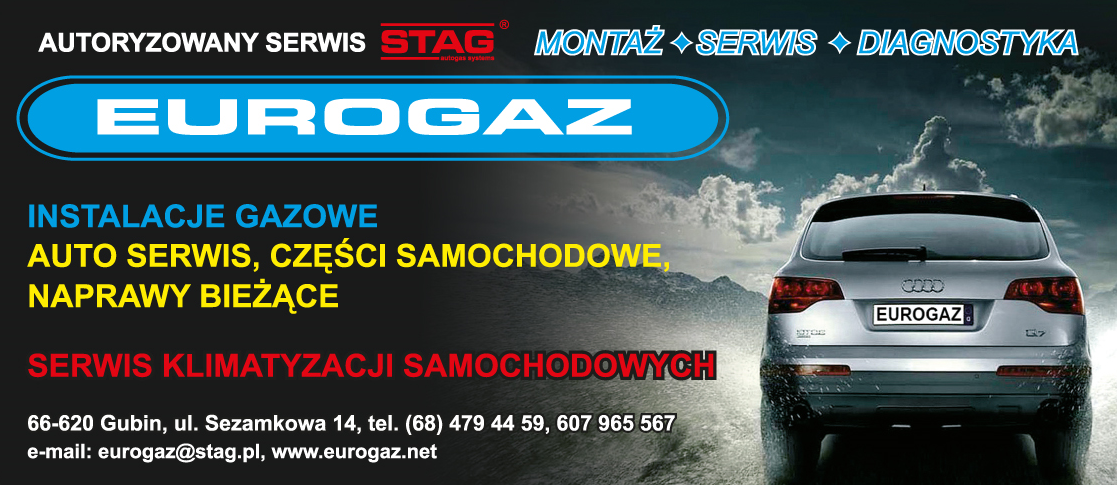 P.H.U. "EUROGAZ" Gubin Autoryzowany Serwis STAG Montaż / Serwis / Diagnostyka