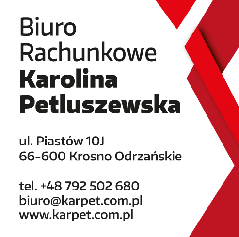 BIURO RACHUNKOWE Karolina Petluszewska Krosno Odrzańskie