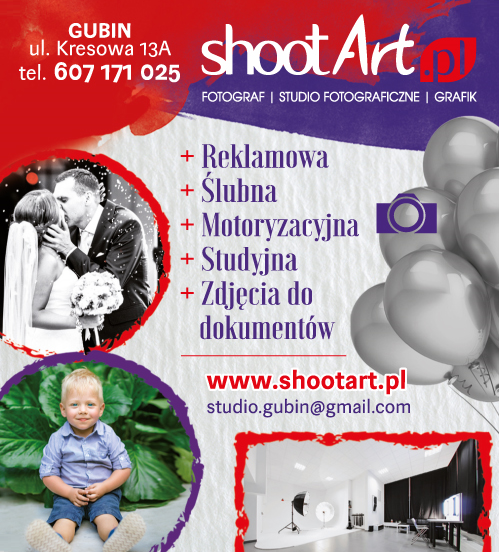 SHOOTART.PL GUBIN FOTOGRAF | STUDIO FOTOGRAFICZNE | GRAFIK