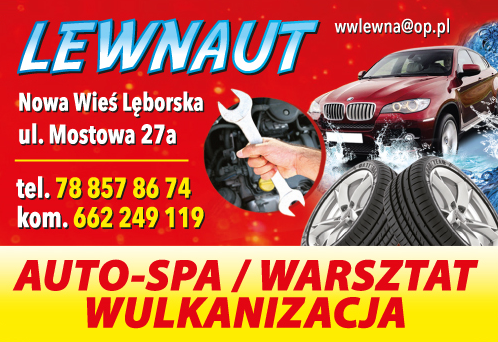 LEWNAUT Nowa Wieś Lęborska Auto-Spa / Warsztat / Wulkanizacja