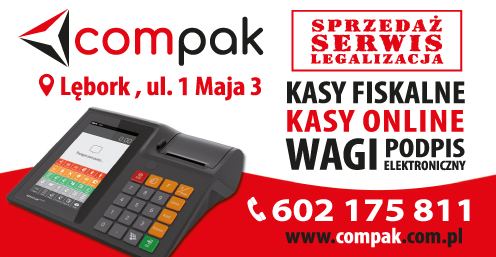 COMPAK Lębork Kasy Fiskalne / Kasy Online / Wagi / Podpis Elektroniczny
