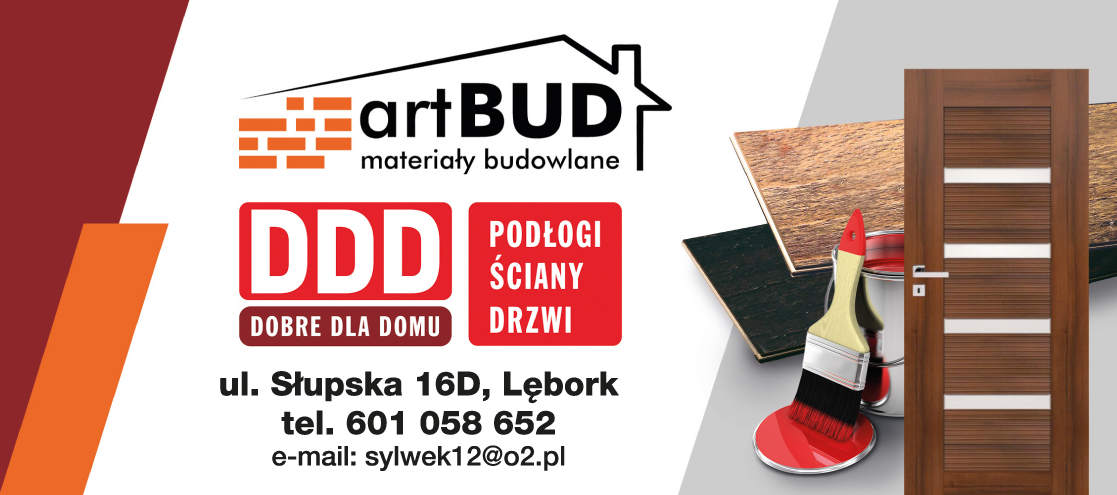 P.W. ARTBUD | DDD Dobre Dla Domu Lębork Materiały Budowlane / Podłogi / Ściany / Drzwi
