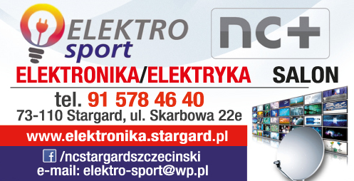 ELEKTRO-SPORT | SALON NC+ Stargard Sklep z Elektryką i Elektroniką