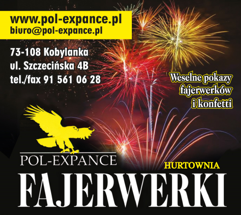 POL-EXPANCE Kobylanka Hurtownia Fajerwerków / Weselne Pokazy Fajerwerków i Konfetti