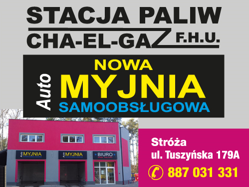 F.H.U. CHA-EL-GAZ Stróża Stacja Paliw / Auto Myjnia Samoobsługowa
