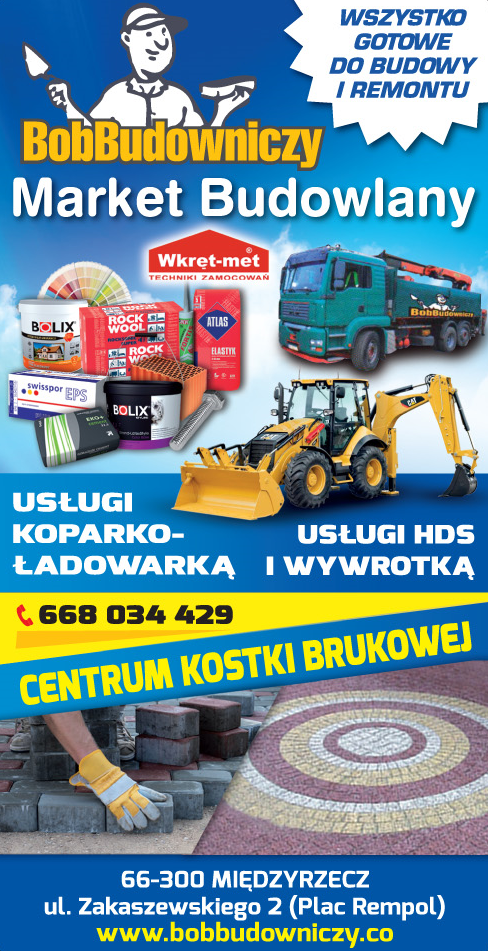 BOB BUDOWNICZY MARKET BUDOWLANY Międzyrzecz