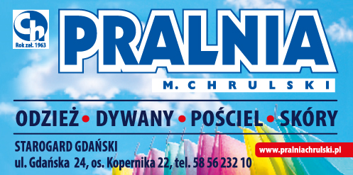PRALNIA M. CHRULSKI Starogard Gdański Odzież / Dywany / Pościel / Skóry