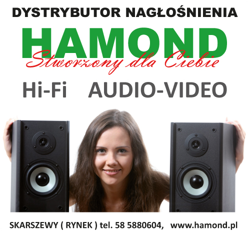 Dom Handlowy "HAMOND" Skarszewy Dystrybutor Nagłośnienia / Hi-Fi / Audio-Video