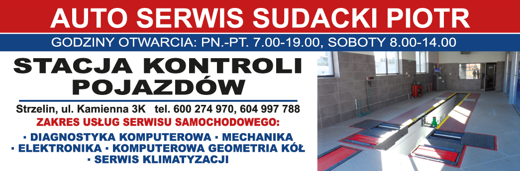 AUTO SERWIS Sudacki Piotr Strzelin Stacja Kontroli Pojazdów / Diagnostyka Komputerowa / Elektronika