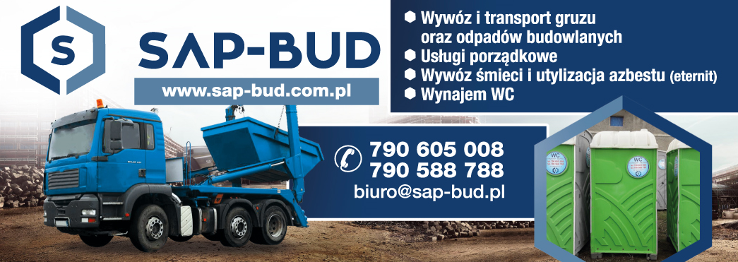 SAP-BUD Kamieniec Ząbkowicki Wywóz i Transport Gruzu oraz Odpadów Budowlanych / Usługi Porządkowe