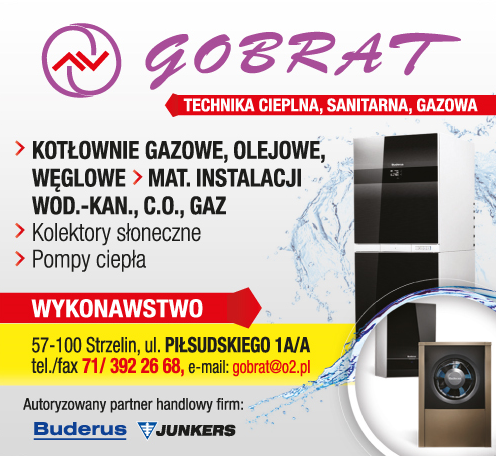 F.H.U. GOBRAT Strzelin Technika Cieplna / Sanitarna / Gazowa