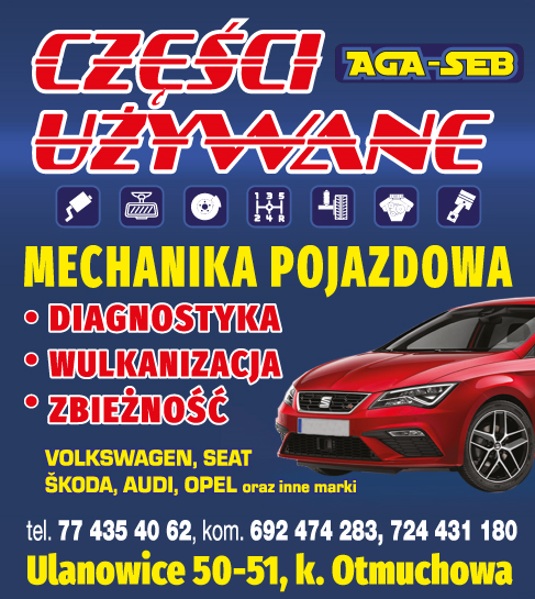 AGA-SEB Ulanowice Mechanika Pojazdowa / Części Używane / Wulkanizacja / Zbieżność