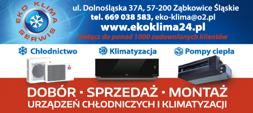 EKO-KLIMA Ząbkowice Śląskie Chłodnictwo / Klimatyzacja / Pompy Ciepła