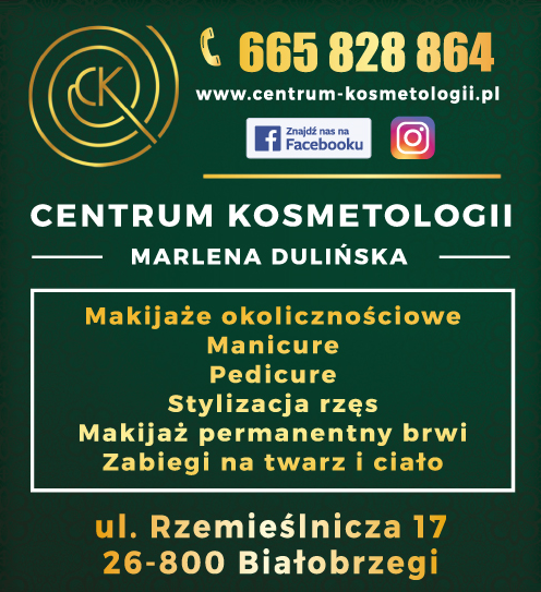 CENTRUM KOSMETOLOGII Marlena Dulińska Białobrzegi Makijaże Okolicznościowe / Manicure / Pedicure