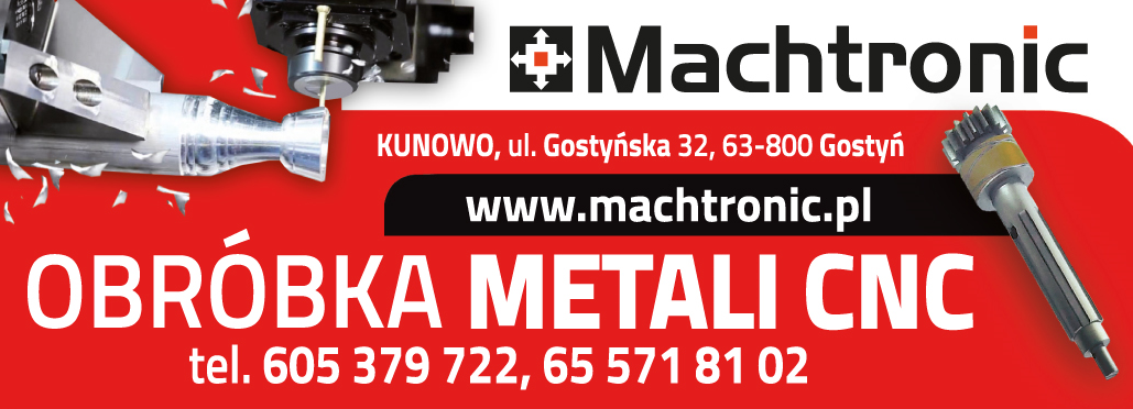 MACHTRONIC Kunowo Obróbka Metali CNC