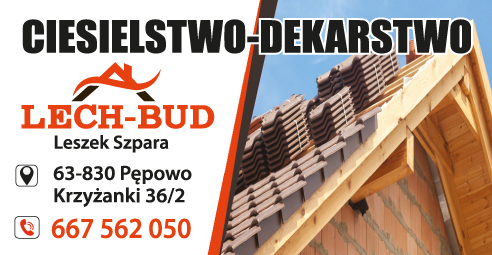 LECH-BUD Leszek Szpara Krzyżanki Ciesielstwo / Dekarstwo