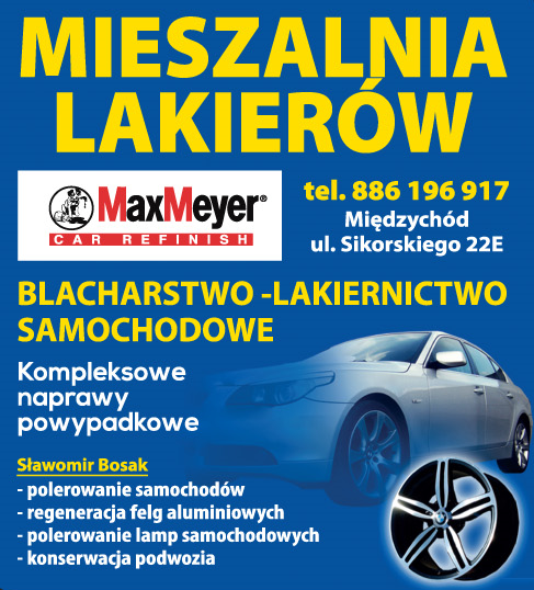 Blacharstwo- Lakiernictwo Samochodowe Sławomir Bosak Międzychód