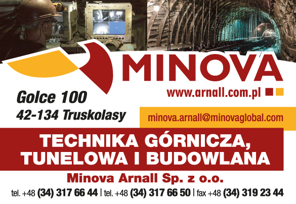 MINOVA ARNALL Sp. z o.o. Truskolasy Technika Górnicza, Tunelowa i Budowlana