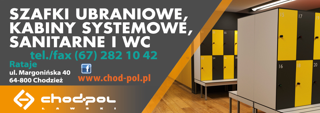 CHOD-POL Ławski Rataje Szafki Ubraniowe / Kabiny Systemowe, Sanitarne i WC