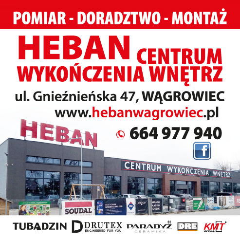 HEBAN Wągrowiec Centrum Wykończenia Wnętrz