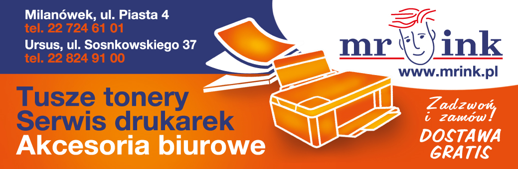 MR INK Milanówek Tusze / Tonery / Serwis Drukarek / Akcesoria Biurowe