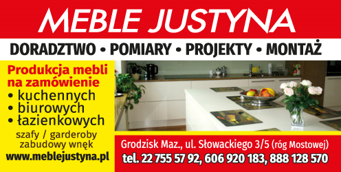 MEBLE JUSTYNA Grodzisk Mazowiecki Produkcja Mebli Na Zamówienie