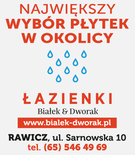 BIAŁEK & DWORAK ŁAZIENKI Rawicz - NAJWIĘKSZY WYBÓR PŁYTEK W OKOLICY 