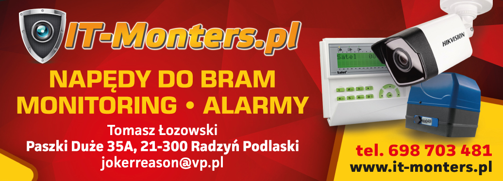 IT-Monters Tomasz Łozowski Paszki Duże Napędy Do Bram / Monitoring / Alarmy