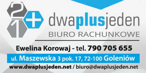 Dwa Plus Jeden Biuro Rachunkowe Ewelina Korowaj Goleniów