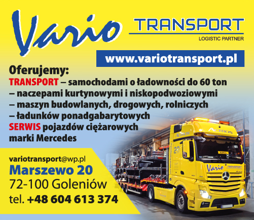 VARIO TRANSPORT Logistic Partner Goleniów