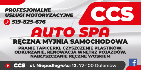 CCS AUTO SPA Goleniów Pranie Tapicerki / Odkurzanie / Renowacja Wnętrz Pojazdów