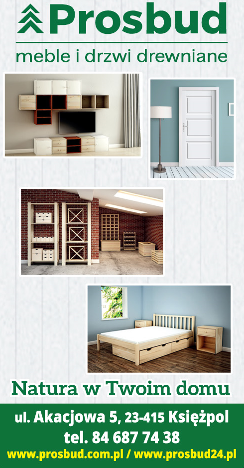 PROSBUD MEBLE I DRZWI DREWNIANE Księżpol 