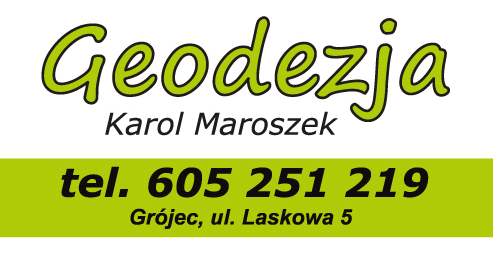 GEODEZJA Karol Maroszek Grójec Podziały Nieruchomości / Geodezyjna Obsługa Inwestycji