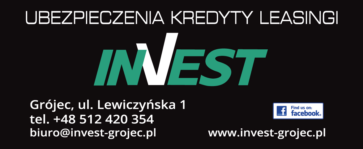INVEST Grójec Ubezpieczenia / Kredyty / Leasingi
