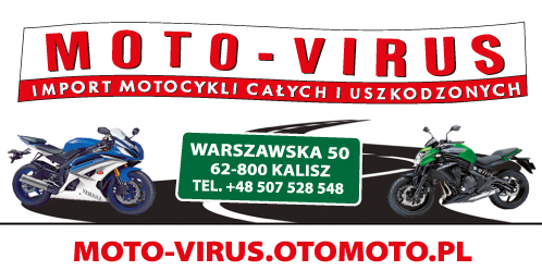 P.H.U. MOTO-VIRUS Kalisz Import Motocyli Całych i Uszkodzonych