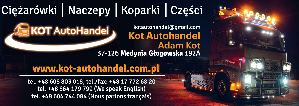 KOT AUTOHANDEL Adam Kot Medynia Głogowska