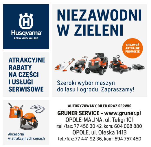 GRUNER SERVICE Opole Szeroki Wybór Maszyn Do Lasu i Ogrodu