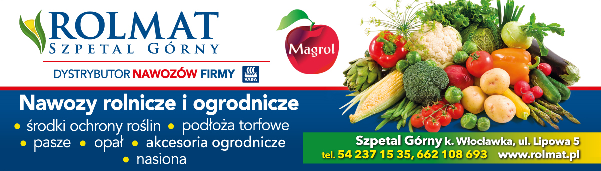 ROLMAT Szpetal Górny Nawozy / Środki Ochrony Roślin / Pasze / Opał / Nasiona / Akcesoria Ogrodnicze