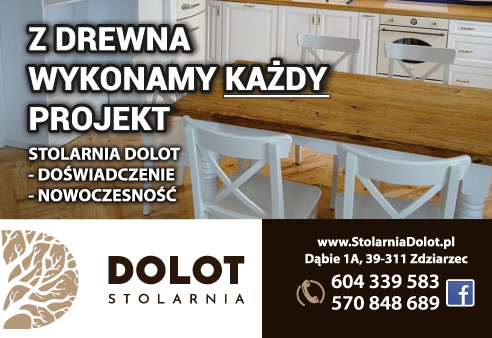 STOLARNIA DOLOT Dąbie Z Drewna Wykonamy Każdy Projekt