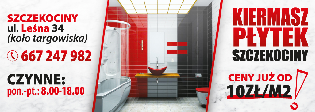 KIERMASZ PŁYTEK Szczekociny Ceny Już od 10zł/m2!