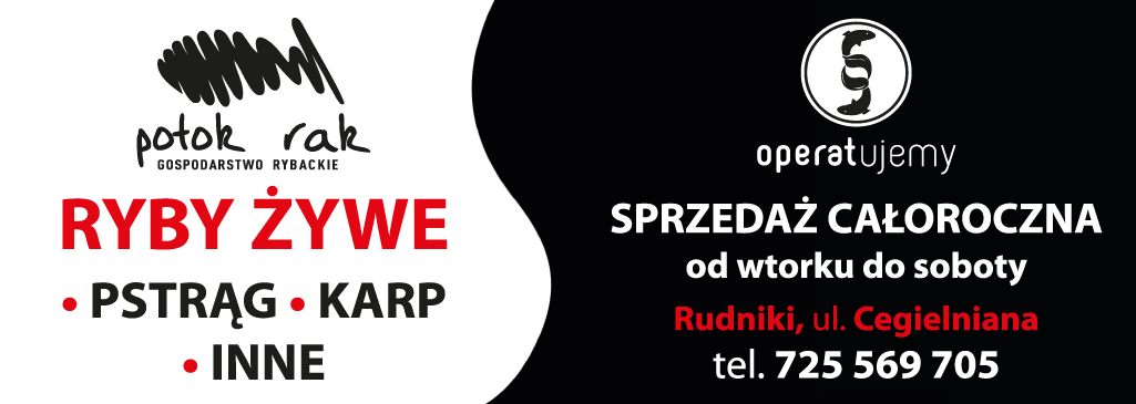 Gospodarstwo Rybackie "Potok Rak" | Operatujemy Rudniki Ryby Żywe / Sprzedaż Całoroczna